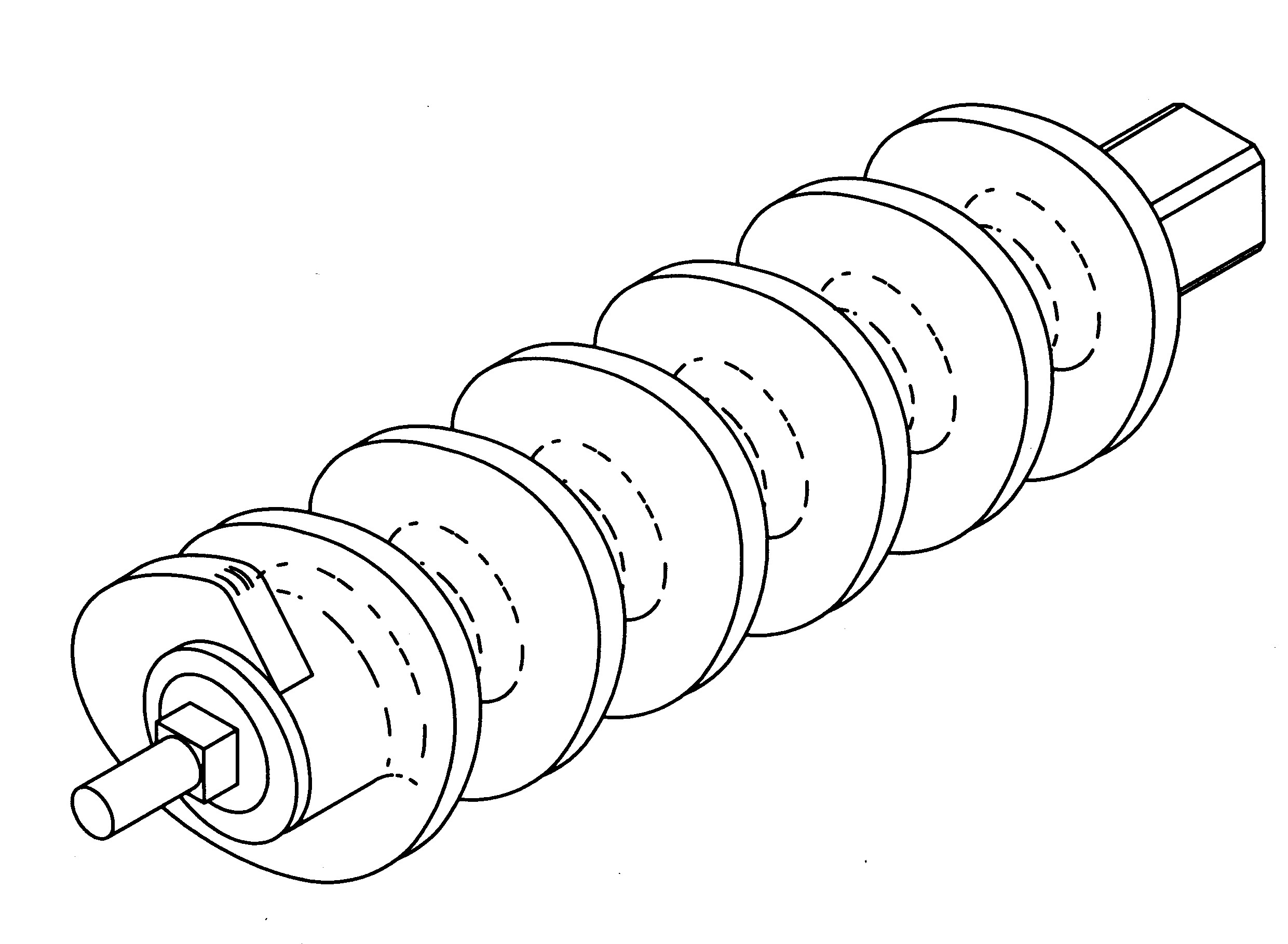 WOM FEED SCREW ASSY